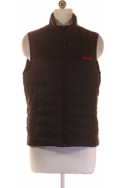 Kratká Dámská Vesta Černá Hugo Boss Second Hand Vel. M Kratká Dámská Vesta Černá Hugo Boss Second Hand Vel. M