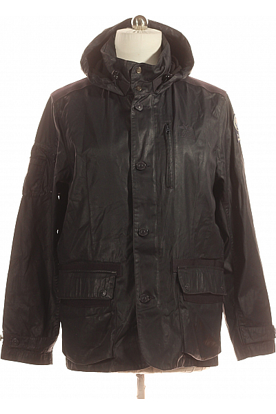 Pánská Přechodné Bundy Černá New Zeland Vel. XL