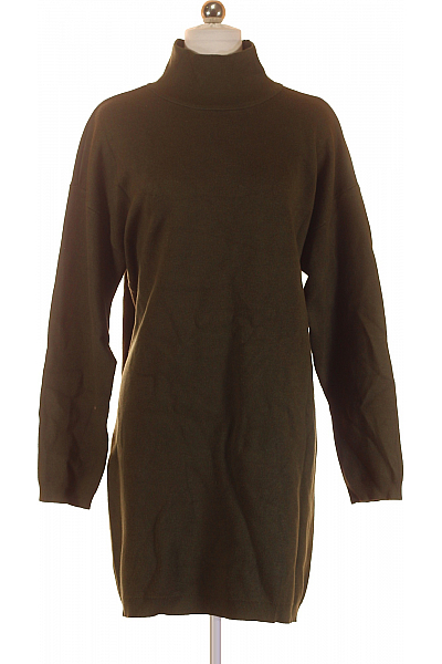 Jake*s  Šaty Pletené Khaki Outlet Vel. 36