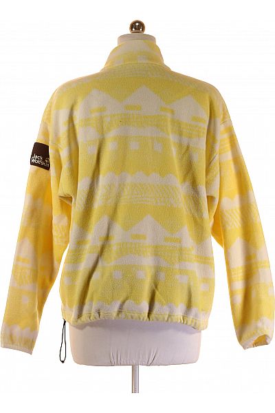 Dámská Mikina Bez Zapínání Žlutá Jack Wolfskin Vel. XL