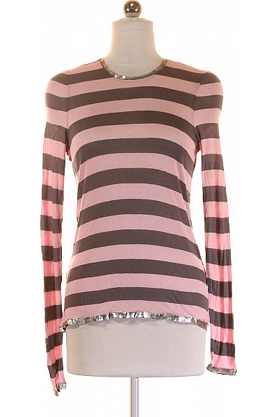 Dámské Tričko s Potiskem Růžové Zadig&Voltaire Deluxe Vel. XS