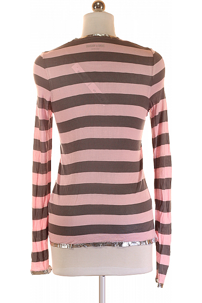 Dámské Tričko s Potiskem Růžové Zadig&Voltaire Deluxe Vel. XS