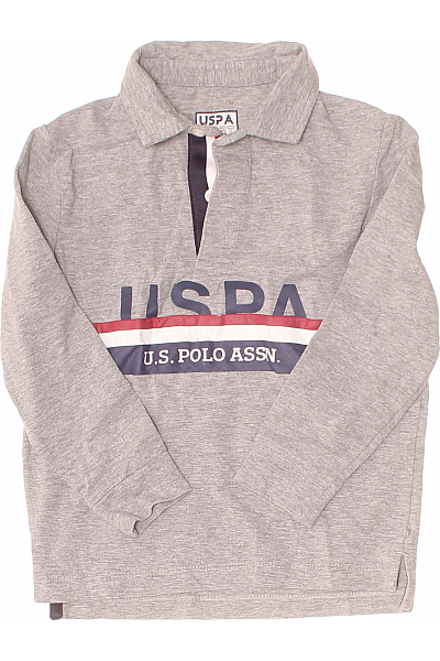 Chlapecké Tričko Šedé U.S.POLO ASSN.