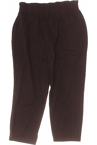 Společenské Dámské Kalhoty Černé ONLY Second Hand Vel. XL/30