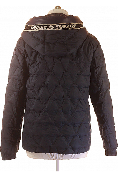 VERSACE Zimní Pánská Bunda Modrá Second hand Vel. XL