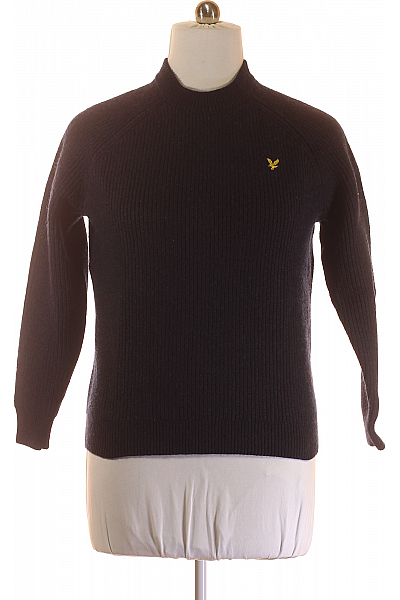 Pánský Pulovr Modrý Lyle & Scott Vel. S