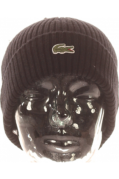 Čepice Lněné Černé LACOSTE