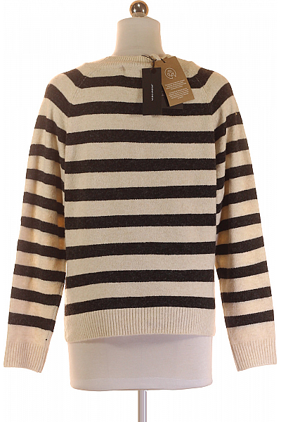 Dámský Pulovr Černobílý VERO MODA Second hand Vel. S