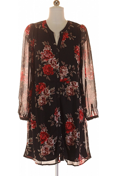 Šaty Černé VILA Second Hand Vel. 36