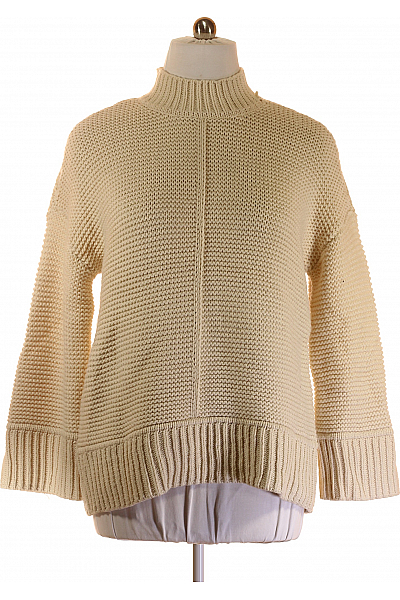 VERO MODA Dámský Pulovr Béžový Second Hand Vel. L