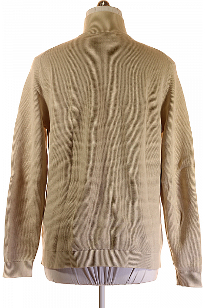Pánský Svetr Béžový SELECTED Second hand Vel. XXL