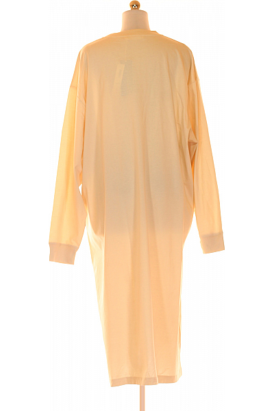 SAMSOE  Mikinové Šaty Béžové Vel. XL