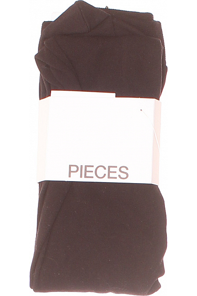 Dámské Kalhoty Černé PIECES Outlet