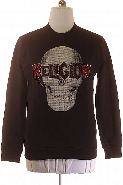 Pánská Mikina Bez Zapínání Černá Religion Outlet Vel. L