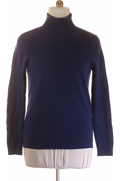 Christian Berg Pánský Rolák Kašmírový Modrý Vel. M