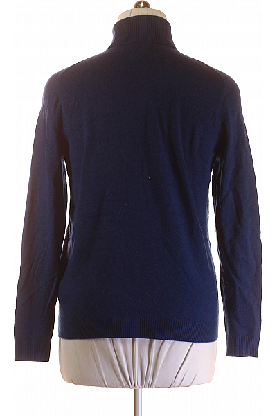 Christian Berg Pánský Rolák Kašmírový Modrý Vel. M