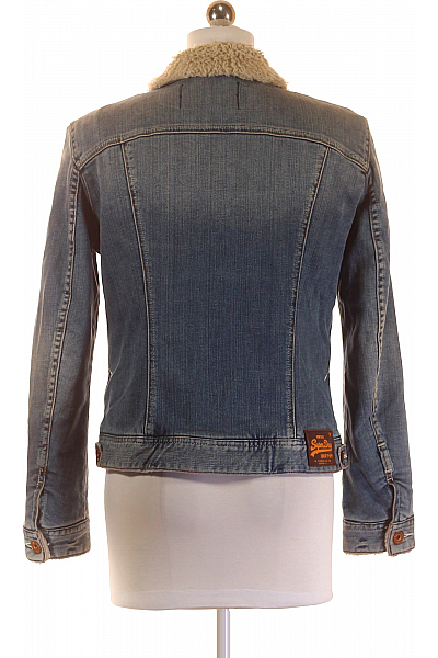 Dámská Bunda Modrá SUPERDRY Second hand