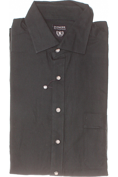 Pánská Košile Jednobarevná Zelená Vel. L