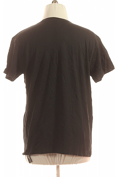 Pánské Tričko s Potiskem Černé Vel. XL