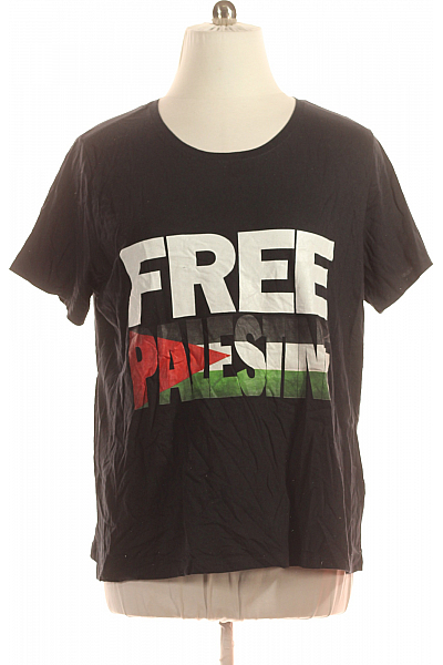 Pánské Tričko Černé Second Hand