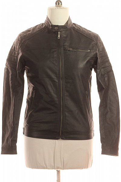 Pánská Přechodné Bundy Černá JACK & JONES Vel. L