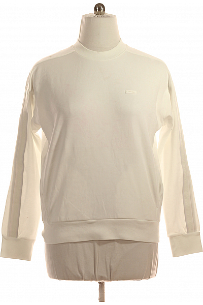 Calvin Klein Pánská Mikina Bílá Vel. M