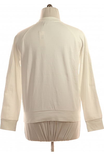 Calvin Klein Pánská Mikina Bílá Vel. M