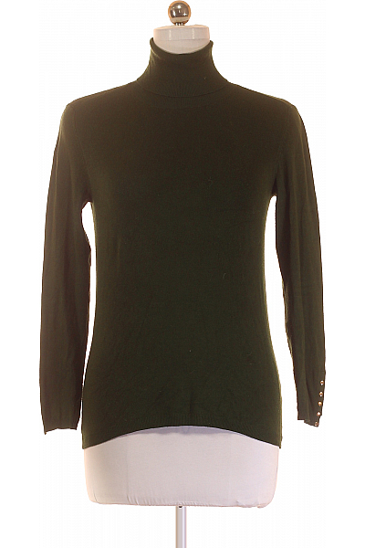 ZARA Dámský Svetr Zelený Second Hand Vel. M