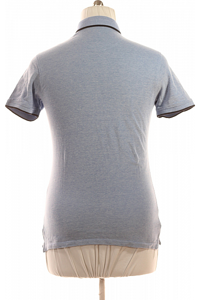 Pánské Tričko Modré JACK & JONES Second hand Vel. L