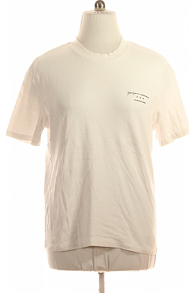 Pánské Tričko Bílé JACK & JONES Vel. XL