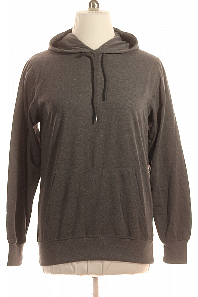 Pánská Mikina Bez Zapínání Šedá Vel. XL