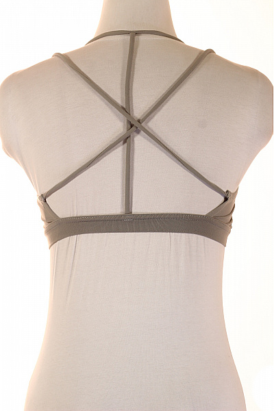 REVIEW sportovní podprsenka šedé nylonové Velikost XS | REVIEW | obrázek 3