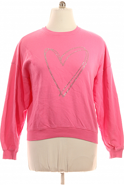 Dámská Mikina Růžová Vel. 38