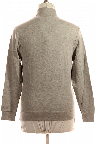 THREADBARE Pánská Mikina Šedá Vel. M