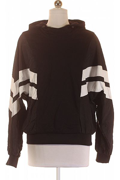 Funkční Dámská Mikina Černobílá URBAN CLASSICS Vel. S Funkční Dámská Mikina Černobílá URBAN CLASSICS Vel. S