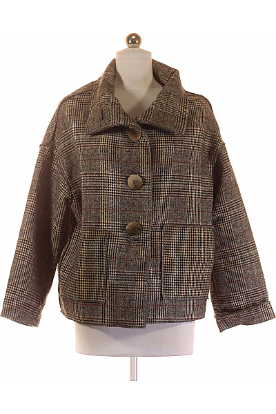 Krátký Dámský Kabát Barevný