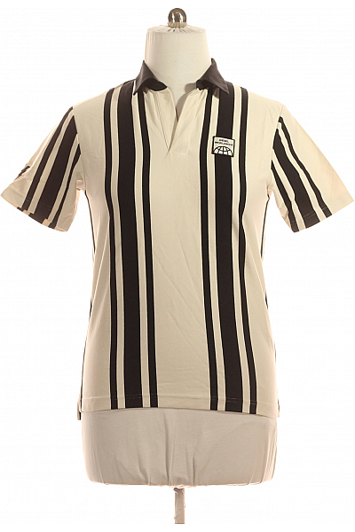 DIESEL Pánské Tričko Černobílé Vel. XS