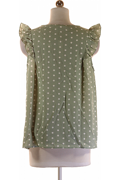 Vzorovaná  Halenka Zelená Vel. XL