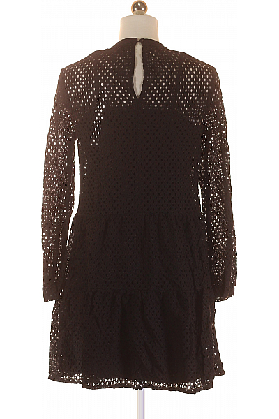 VERO MODA  Šaty Pletené Černé Vel. XS