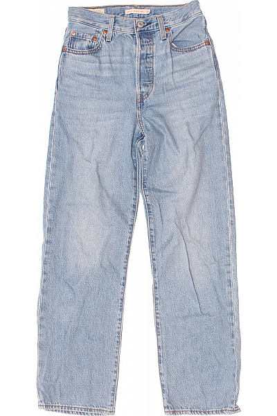 LEVIS Dámské Džíny Modré Second Hand Vel. 25