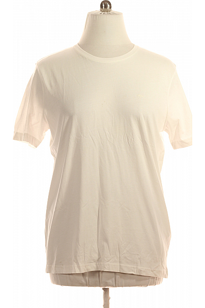 FYNCH-HATTON Pánské Tričko Bílé Vel. XL