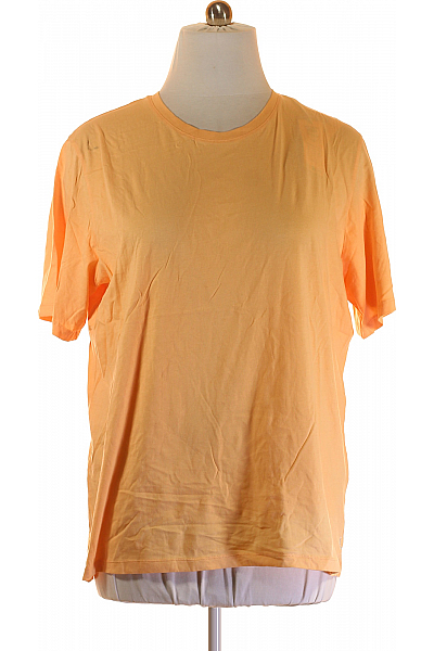 Pánské Tričko Oranžové JACK & JONES Second Hand Vel. XXL