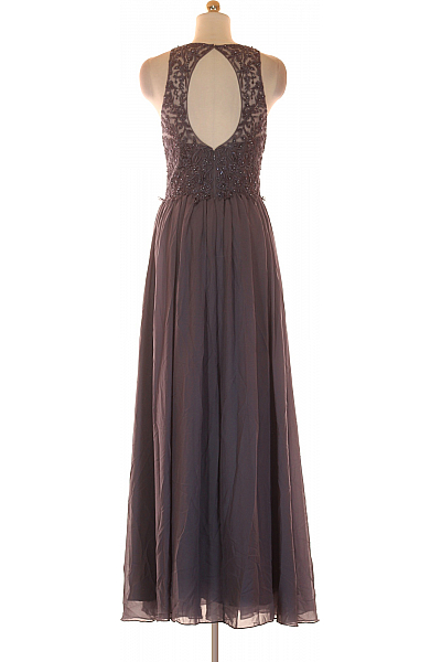 Laona  Šaty s Ozdobami Šedé Vel. 44