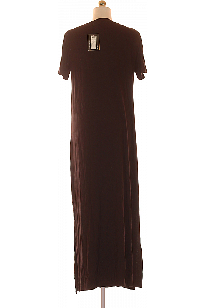 Tričkové  Šaty Černé PIECES Vel.  L