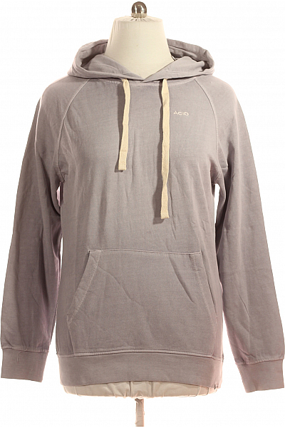 Pánská Mikina Bez Zapínání Šedá Vel. M