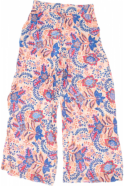 VERO MODA Dámské Kalhoty Letní Barevné Second Hand Vel.  M