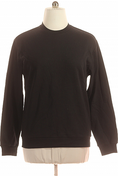 Pánská Mikina Bez Zapínání Černá Vel. L