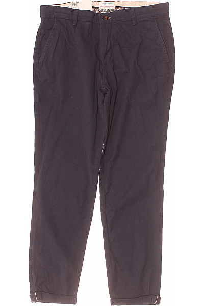 Pánské Chino Kalhoty Modré JACK & JONES Vel. 34/32