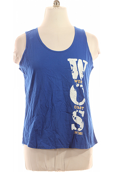 Dámské Tričko Modré Vel. XXL