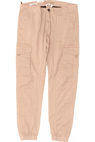 Pánské Kalhoty Kapsáče Hnědé JACK & JONES Vel. 32/32 Pánské Kalhoty Kapsáče Hnědé JACK & JONES Vel. 32/32